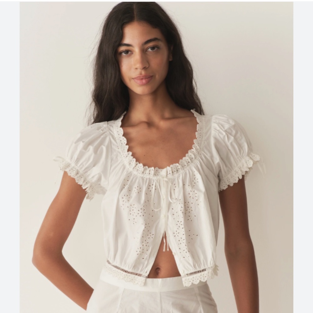 Doen Nera Blouse in Salt
